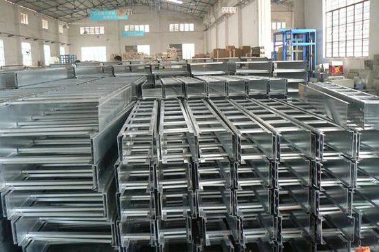 镀锌梯式桥架 镀锌梯式桥架